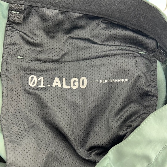 01.ALGO Sz 32 Green Men's Pants Performance Moisture Wicking UPF 40 - Picture 11 of 12